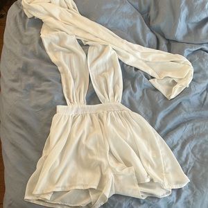 Beautiful White Multiway Romper